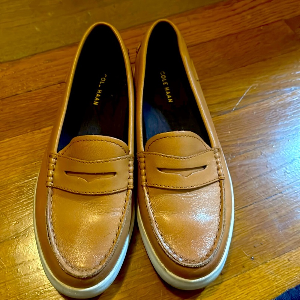 COPY - Cole Haan tan loafers!
